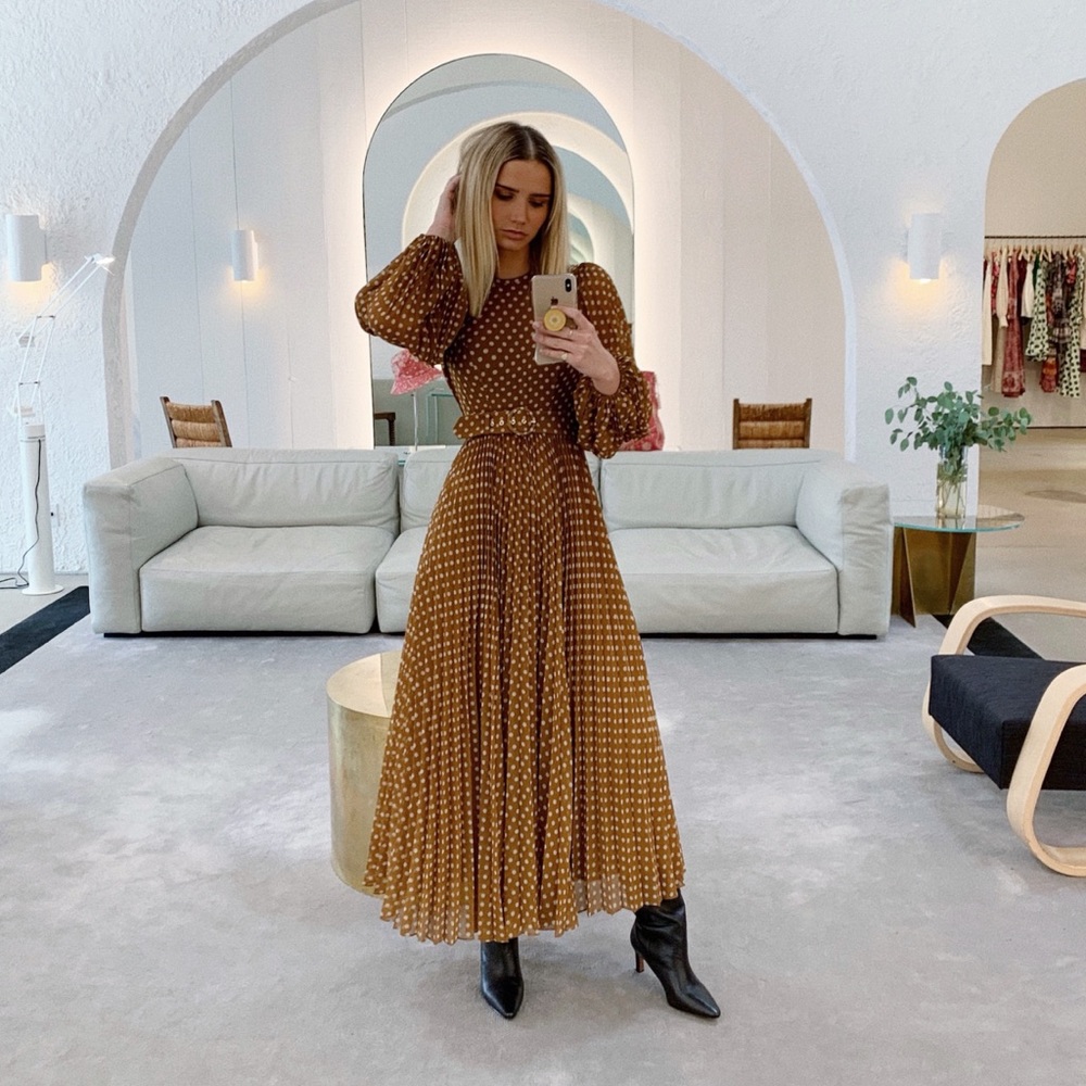 ZIMMERMANN ESPIONAGE SUNRAY MAXI DRESS